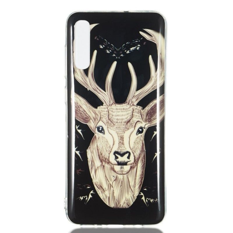 Kryt Na Samsung Galaxy A70 Fluorescenční Majestátní Jelen