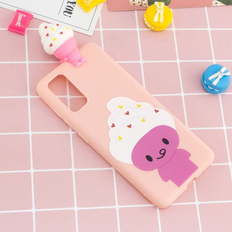 Kryt Na Samsung Galaxy A71 3d Zábavná Zmrzlina