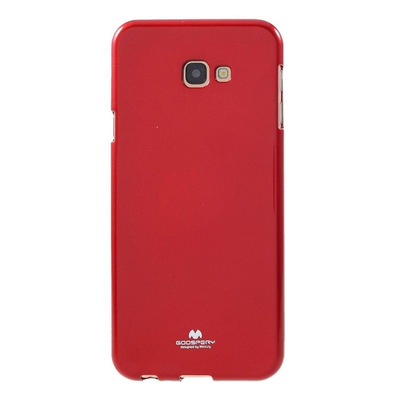 Kryt Na Samsung Galaxy J4 Plus Třpytivý Kovový Efekt Rtuti