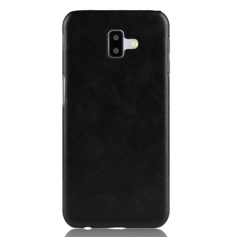 Kryt Na Samsung Galaxy J6 Plus Efekt Kůže Litchi