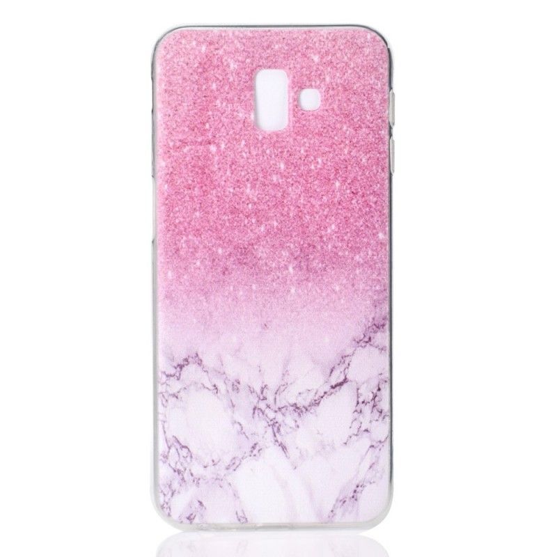 Kryt Na Samsung Galaxy J6 Plus Mramorový Efekt