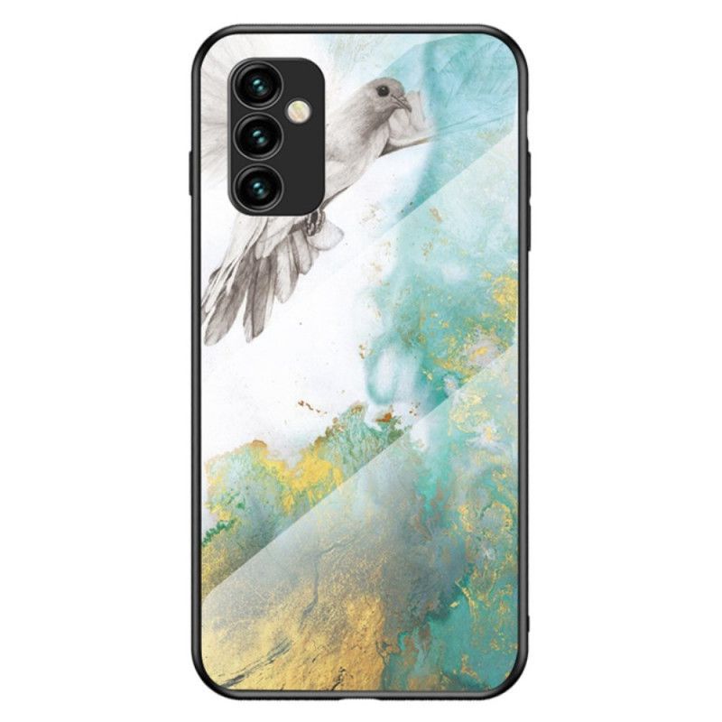 Kryt Na Samsung Galaxy M23 5G Mramorové Barvy Tvrzené Sklo