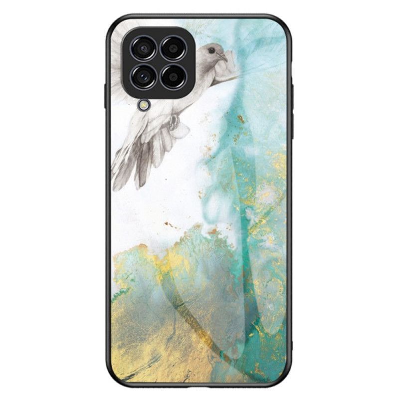 Kryt Na Samsung Galaxy M33 5G Mramorové Tvrzené Sklo