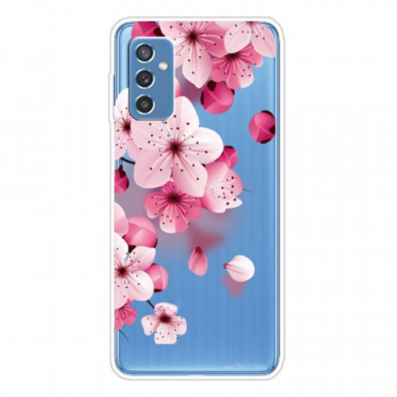 Kryt Na Samsung Galaxy M52 5G Květinový Déšť