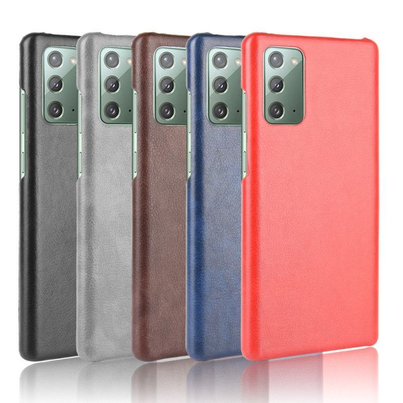 Kryt Na Samsung Galaxy Note 20 Efekt Liči Kůže