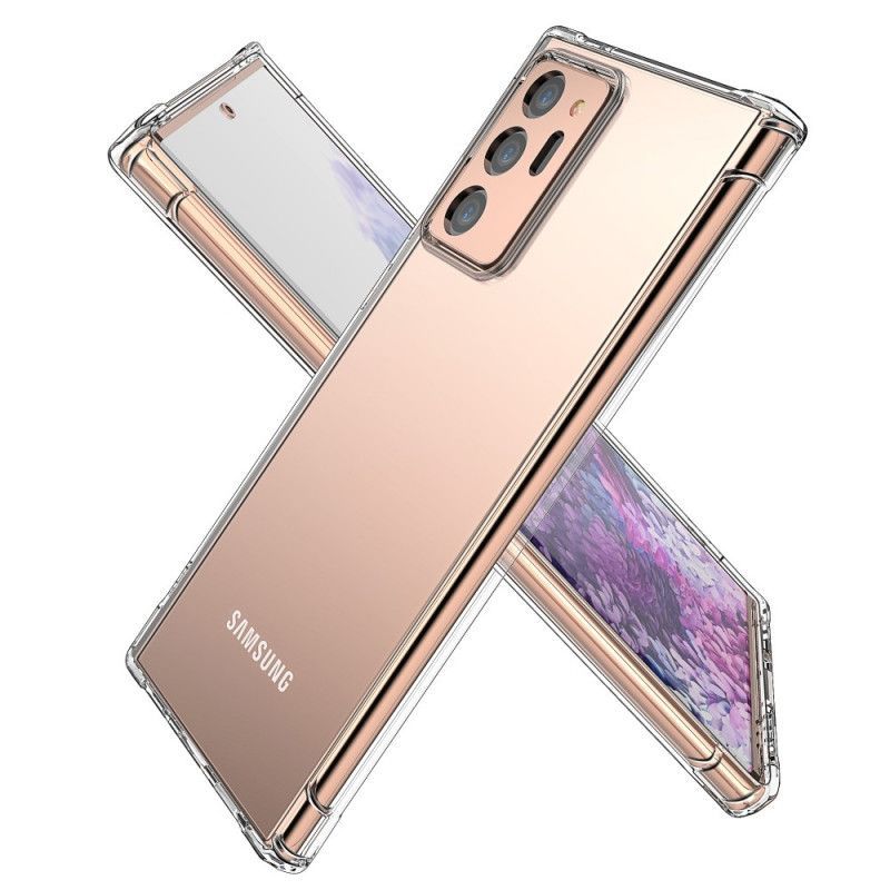 Kryt Na Samsung Galaxy Note 20 Ultra Průhledné Leeu Polštáře