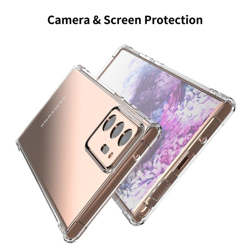 Kryt Na Samsung Galaxy Note 20 Ultra Průhledné Leeu Polštáře