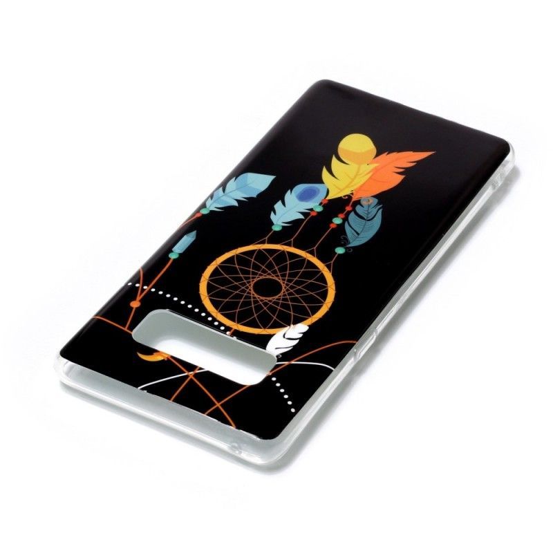 Kryt Na Samsung Galaxy Note 8 Jedinečný Fluorescenční Lapač Snů