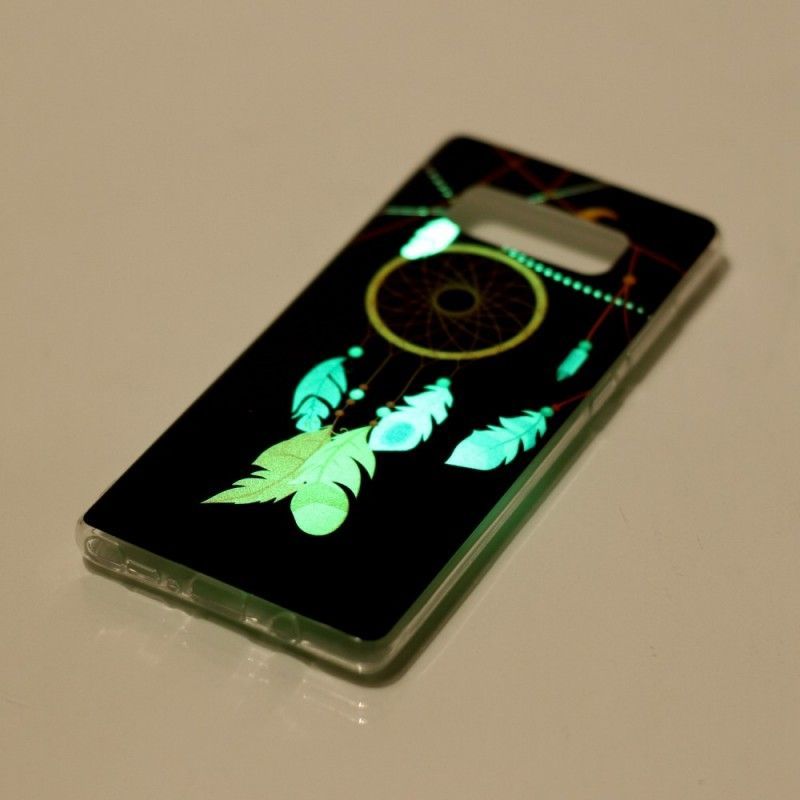 Kryt Na Samsung Galaxy Note 8 Jedinečný Fluorescenční Lapač Snů
