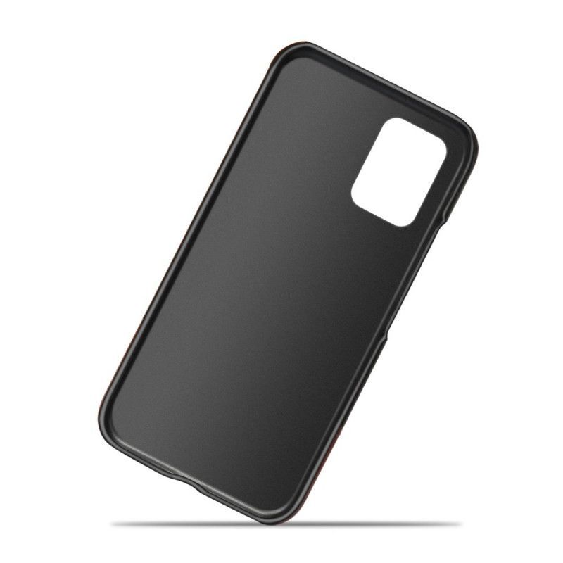 Kryt Na Samsung Galaxy S10 Lite Ksq Dvoubarevný Kožený Efekt