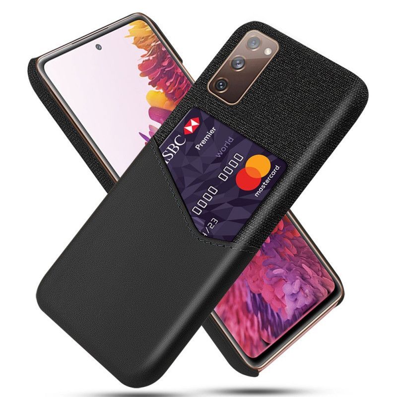 Kryt Na Samsung Galaxy S20 Fe Držitel Karty Ksq