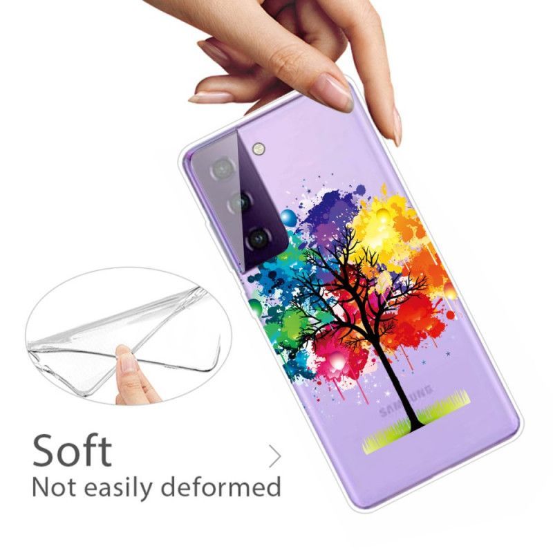 Kryt Na Samsung Galaxy S21 5g Akvarelový Strom