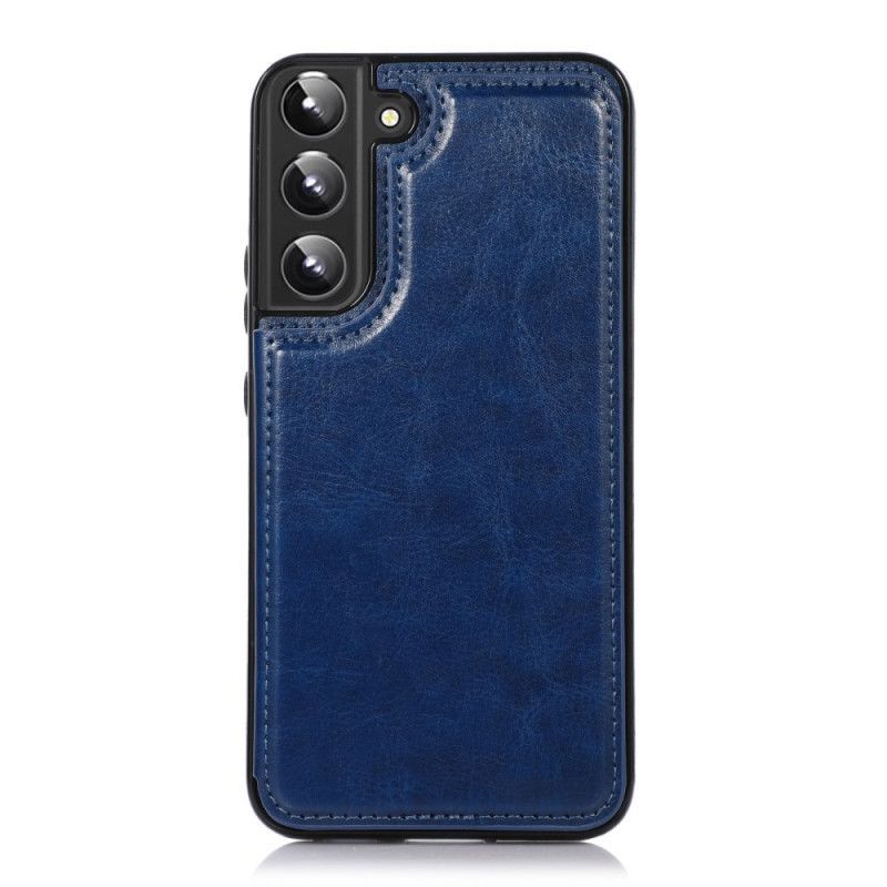 Kryt Na Samsung Galaxy S22 5G Designový Kožený Stojan Na Karty