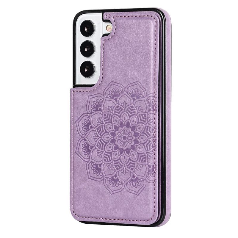 Kryt Na Samsung Galaxy S22 5G Držák Na Tiskovou Kartu Mandala