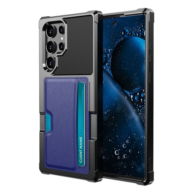 Kryt Na Samsung Galaxy S22 Ultra 5G Designový Držák Karty