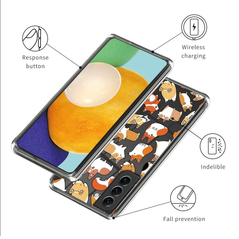 Kryt Na Samsung Galaxy S24 5g Průhlední Psi