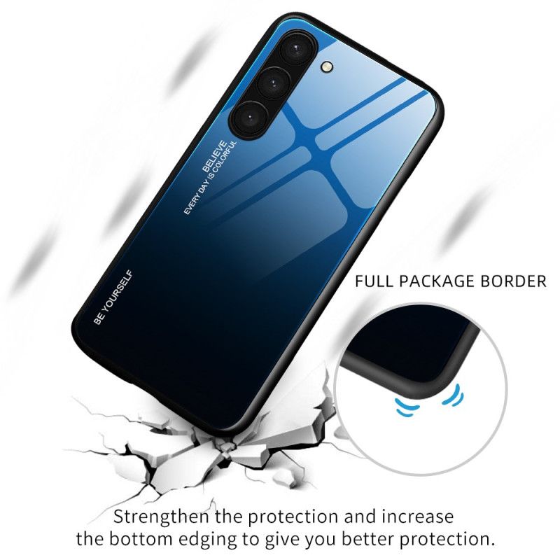 Kryt Na Samsung Galaxy S24 Plus 5g Buďte Sami Sebou Tvrzené Sklo