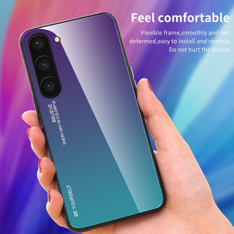 Kryt Na Samsung Galaxy S24 Plus 5g Buďte Sami Sebou Tvrzené Sklo