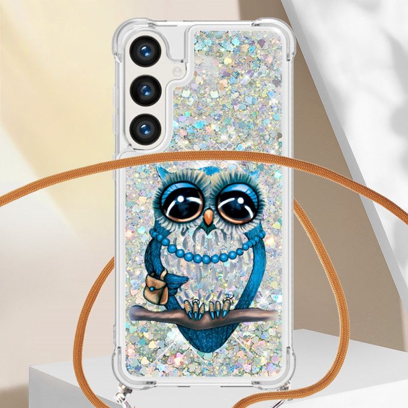 Kryt Na Samsung Galaxy S24 Plus 5g Se Sovou Šňůrou