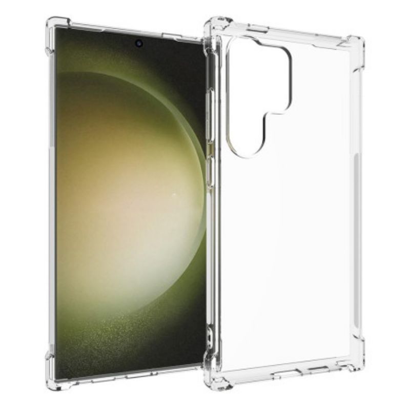 Kryt Na Samsung Galaxy S24 Ultra 5g Průhledné Zesílené Rohy