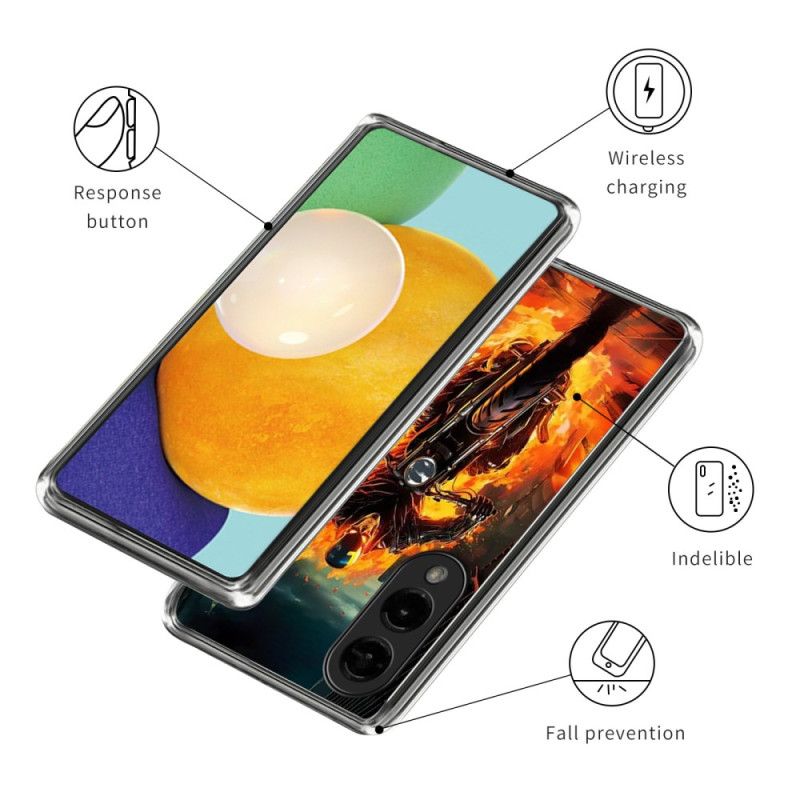 Kryt Na Samsung Galaxy S25 5g Edge Plamenný Rytíř