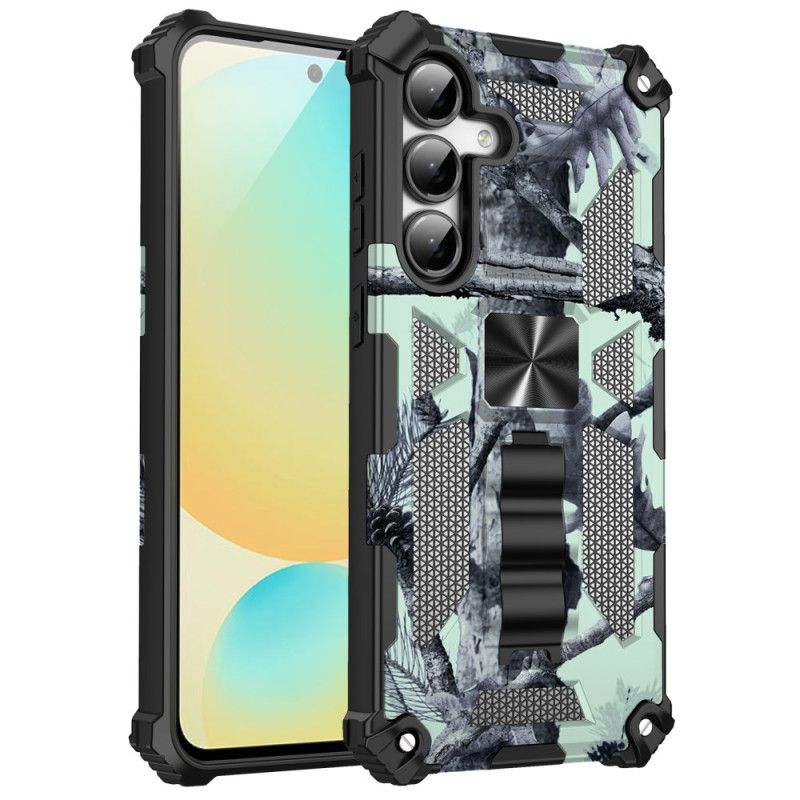 Kryt Na Samsung Galaxy S25 Fe Maskovací Design Se Stojánkem