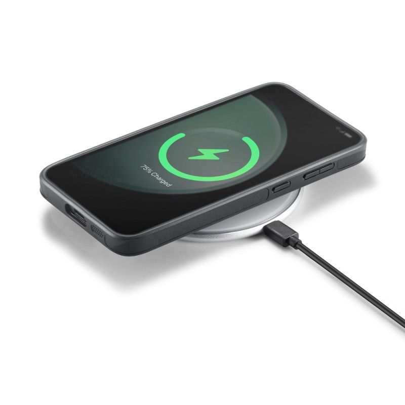 Kryt Na Samsung Galaxy S25 Plus 5g Dg.ming Kožený Efekt