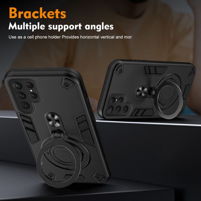 Kryt Na Samsung Galaxy S25 Ultra 5g Otočný Stojánek A Ochrana Proti Nárazům