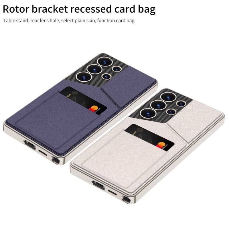 Kryt Na Samsung Galaxy S25 Ultra 5g Pouzdro Na Karty A Stojánek Gkk