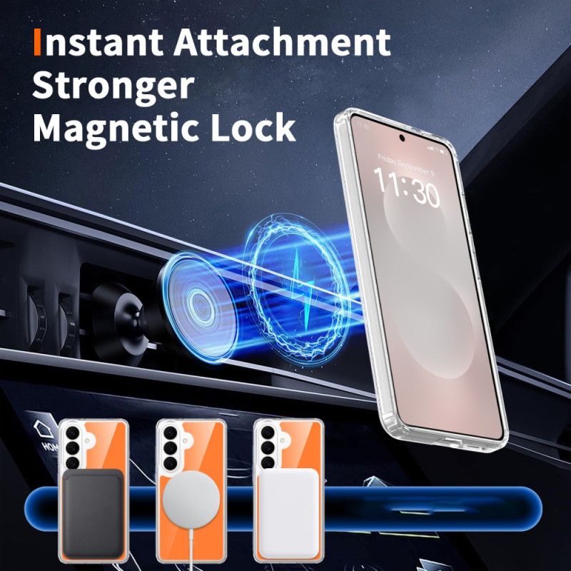 Kryt Na Samsung Galaxy S26 Magnetické S Nárazuvzdorným Tvrzeným Sklem