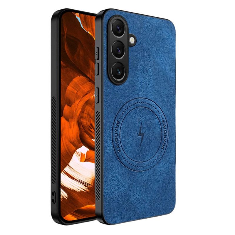 Kryt Na Samsung Galaxy S26 Magnetický S Koženým Efektem