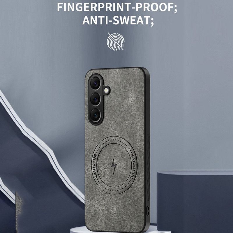 Kryt Na Samsung Galaxy S26 Magnetický S Koženým Efektem