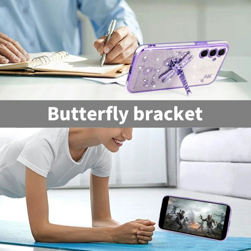 Kryt Na Samsung Galaxy S26 Pouzdro S Motivem Vážky