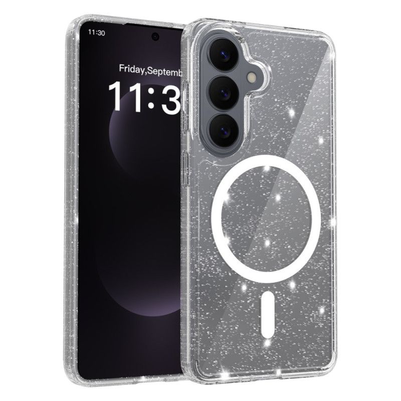 Kryt Na Samsung Galaxy S26 Třpytivá Magnetická Peněženka