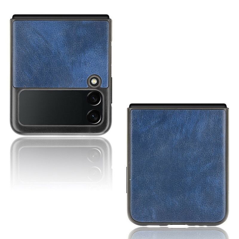 Kryt Na Samsung Galaxy Z Flip 3 5g Liči Imitace Kůže