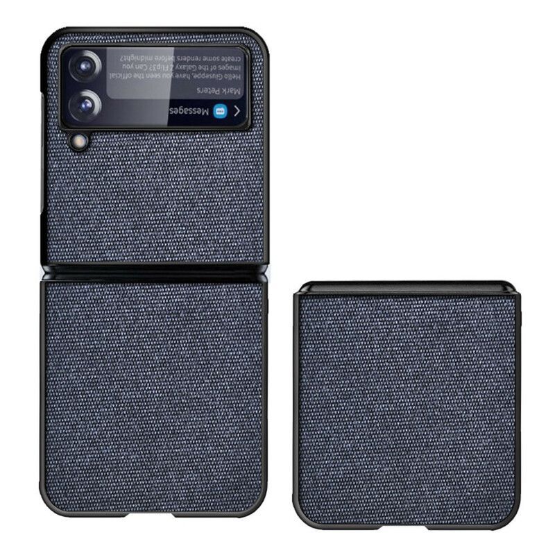 Kryt Na Samsung Galaxy Z Flip 3 5g Textura Tkaniny