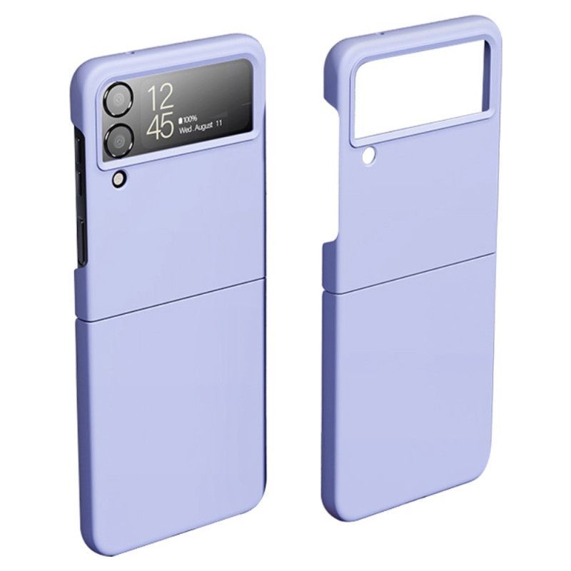 Kryt Na Samsung Galaxy Z Flip 4 Flipové Pouzdro Klasický Tenký Silikon