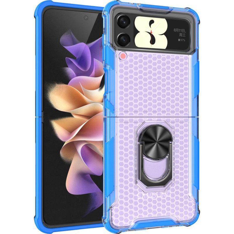 Kryt Na Samsung Galaxy Z Flip 4 Flipové Pouzdro Voština S Kroužkovou Podpěrou