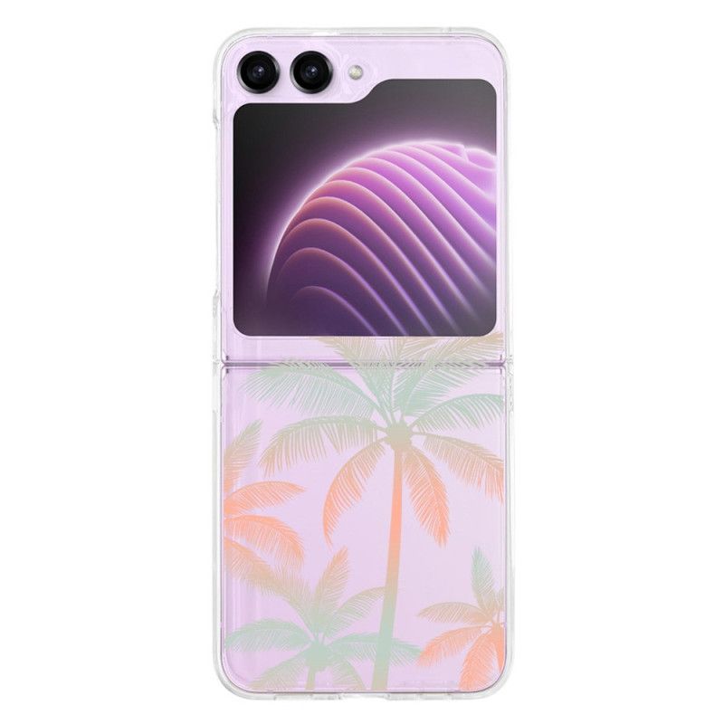 Kryt Na Samsung Galaxy Z Flip 5 Průhledné Palmy