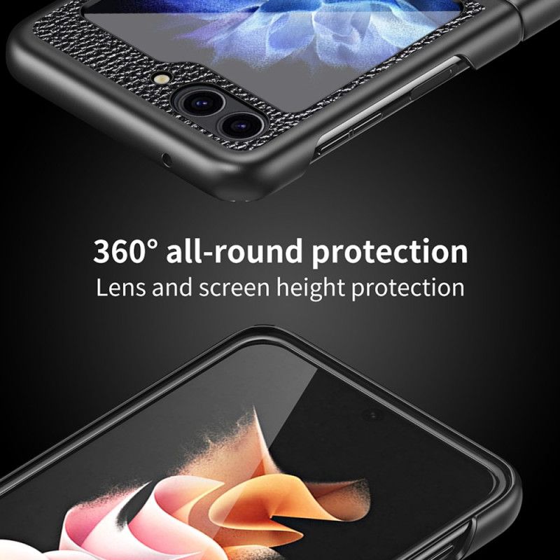 Kryt Na Samsung Galaxy Z Flip 7 Fe Liči Umělá Kůže