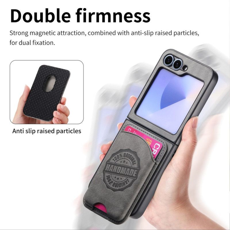 Kryt Na Samsung Galaxy Z Flip 7 Fe Odnímatelný Držák Na Karty Kompatibilní S Magsafe