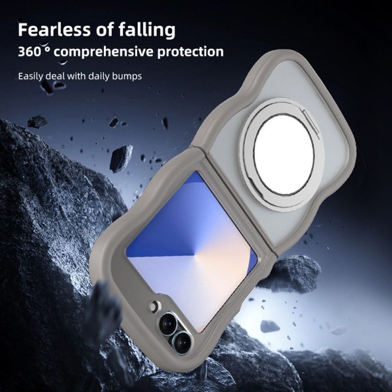 Kryt Na Samsung Galaxy Z Flip 7 Fe Otočný Stojánek A Vestavěné Zrcátko