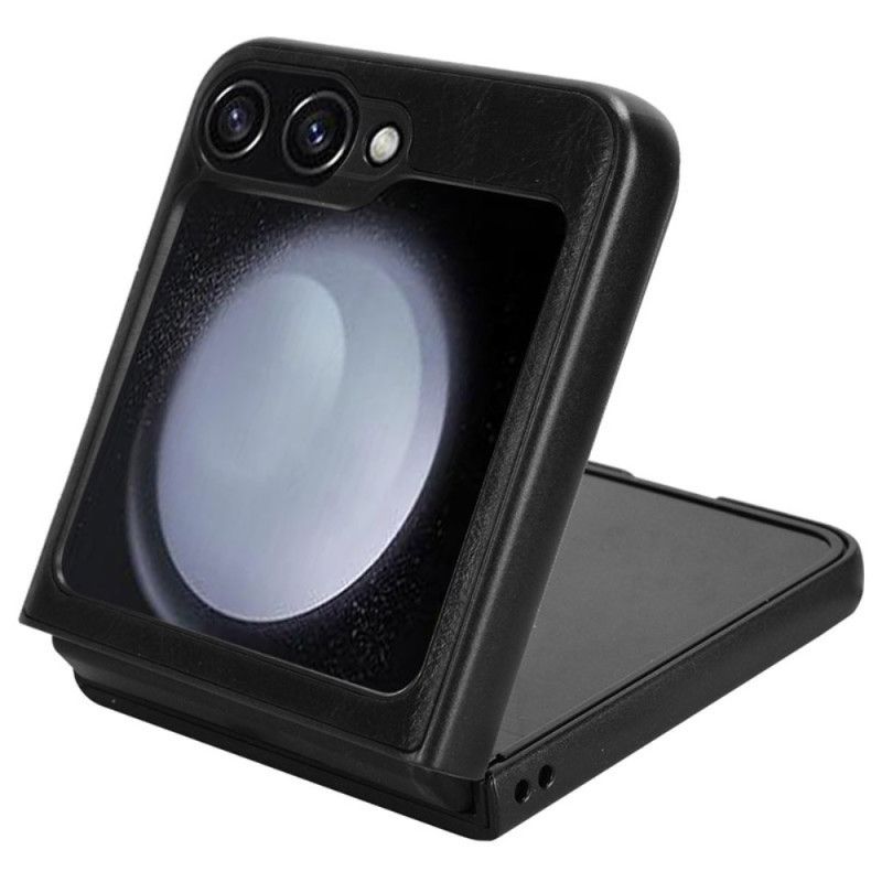 Kryt Na Samsung Galaxy Z Flip 7 Fe Prošívání Umělou Kůží