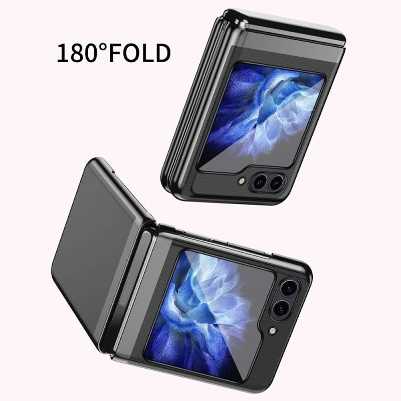 Kryt Na Samsung Galaxy Z Flip 7 Fe Průhledný Design A Kovový Efekt