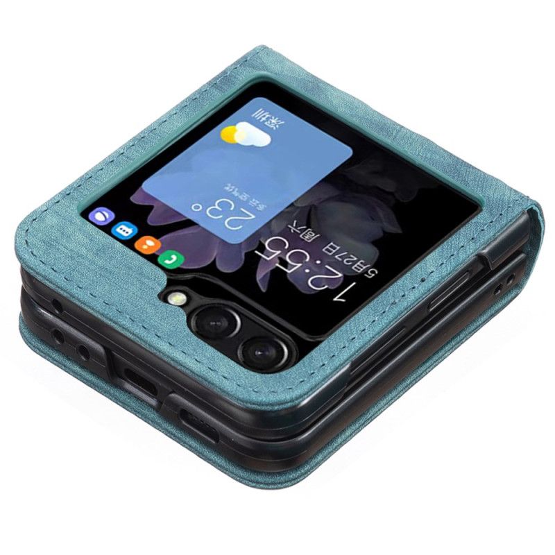 Kryt Na Samsung Galaxy Z Flip 7 Fe Vlys Z Umělé Kůže