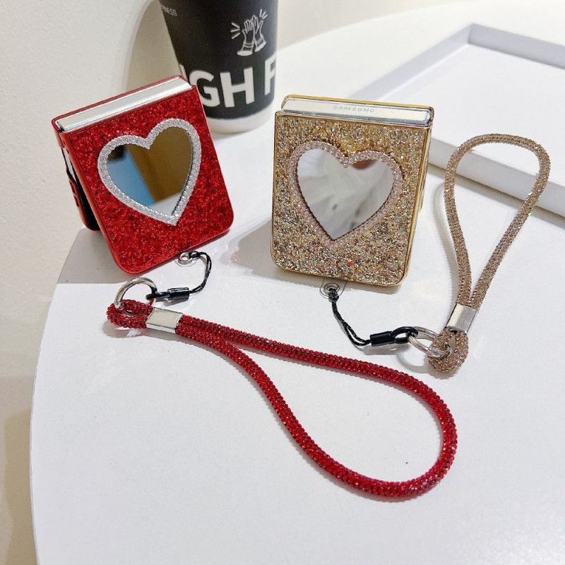 Kryt Na Samsung Galaxy Z Flip 7 Fe Zrcadlo A Řemínek