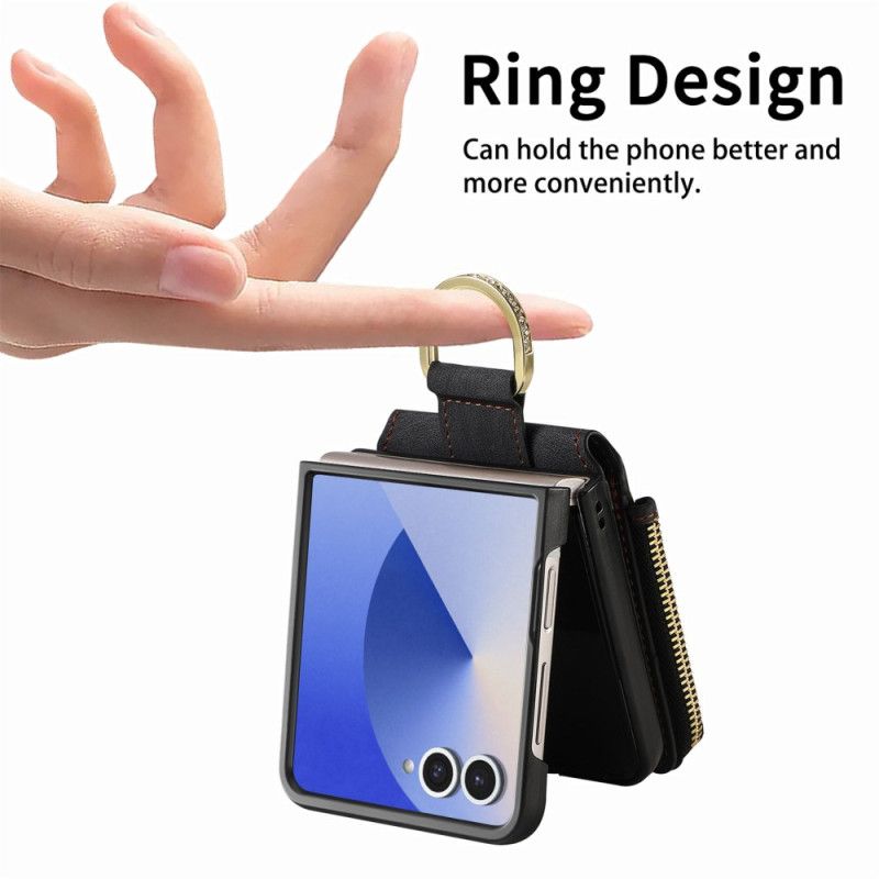 Kryt Na Samsung Galaxy Z Flip 7 Kapsa Na Zip A Držák Na Karty