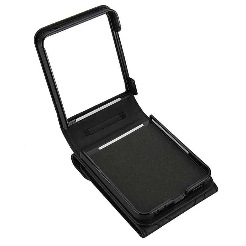 Kryt Na Samsung Galaxy Z Flip 7 Pouzdro Na Karty A Řemínek S Blokováním Rfid