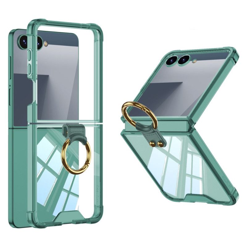 Kryt Na Samsung Galaxy Z Flip 7 Pouzdro Na Prsten A Ochrana Odolné Proti Nárazům