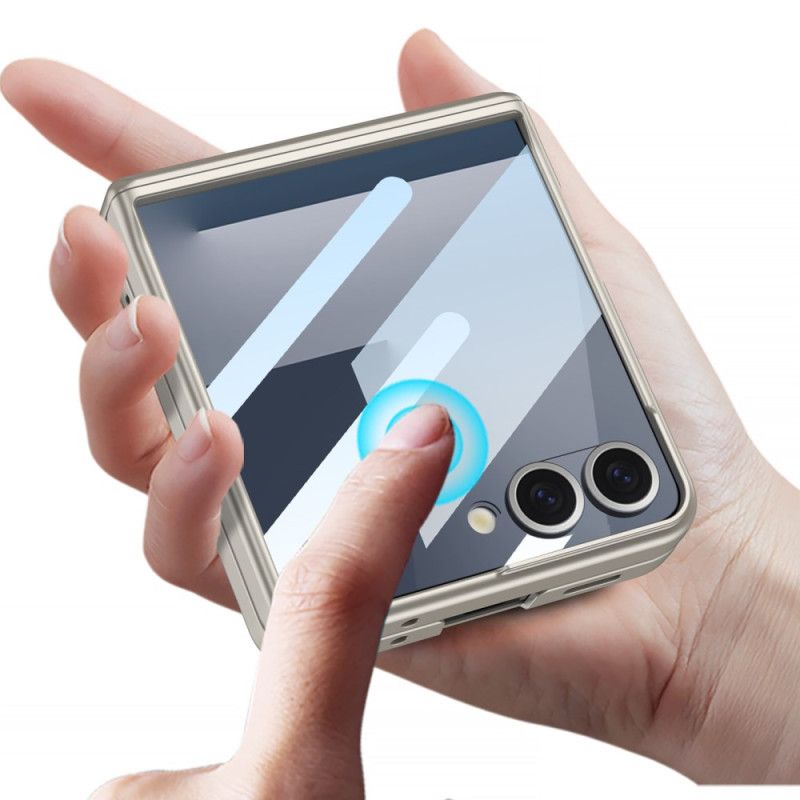 Kryt Na Samsung Galaxy Z Flip 7 S Magnetickým Uchycením Ochranou Pantu A Označením Gkk